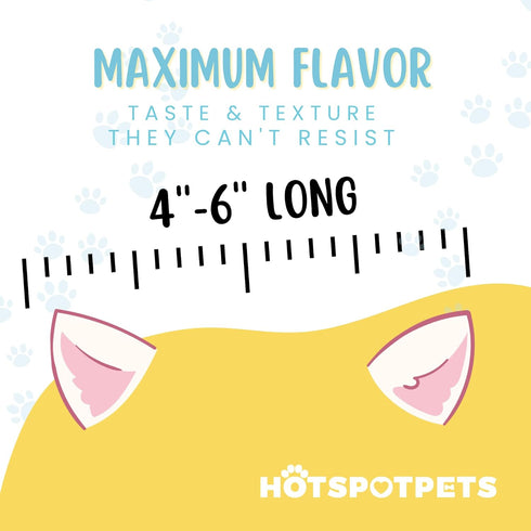 hotspot pets All-Natural Cow Ears Dog Chews - Long-Lasting Single Ingredient Treat for Healthy Teeth & Gums, Perfect