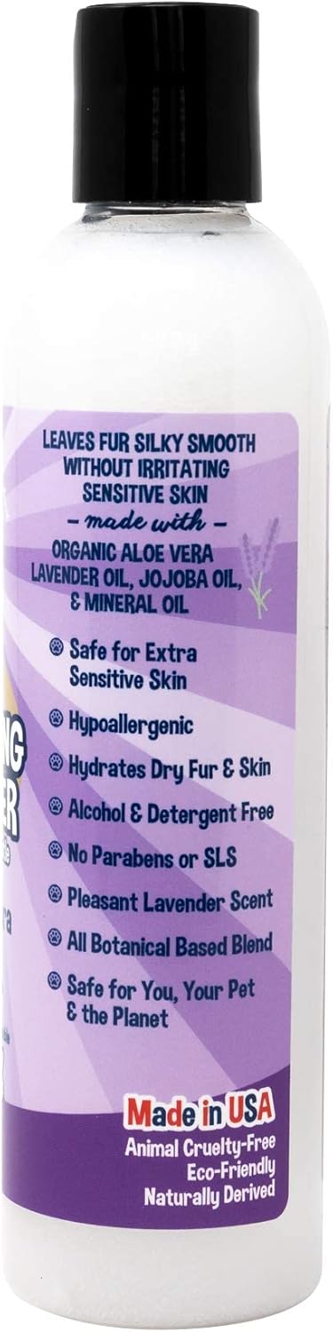 Bodhi Dog Gentle Moisturizing Dog Conditioner, Plant-Based Formula with Aloe Vera & Jojoba Oil, Lavender Scent