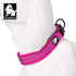 Truelove TLC5011 Dog Collar - Reflective Premium Duraflex Buckle, High Grade Nylon Webbing, Fuchsia, L