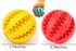 Sunglow Dog Toy Ball 2 Pack - Nontoxic Bite Resistant Teething Toys for Small/Medium/Large Dogs and Puppies