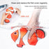Electric Moving Dog Fish Toy - 2 Pack with Updated Motor - Realistic Flopping Fish Oxford Cloth Interactive Pet Toys