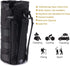 Upgraded Tactical Water Bottle Pouch Bag, Molle Drawstring Holder, Travel Mesh Hydration Carrier