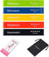 Resistance Bands for Working Out, Exercise Bands with 5 Resistance Levels for Home Fitness