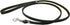 4' Genuine Leather Classic Dog Leash, Black, 3/8" Wide for Small Breeds and Puppies