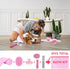5PCS Set Dog Bath Brush Bathing Kit - Pet Washing Brush, Dog Brush for Shorted Haired Dogs, Dog Scrubber for Bath