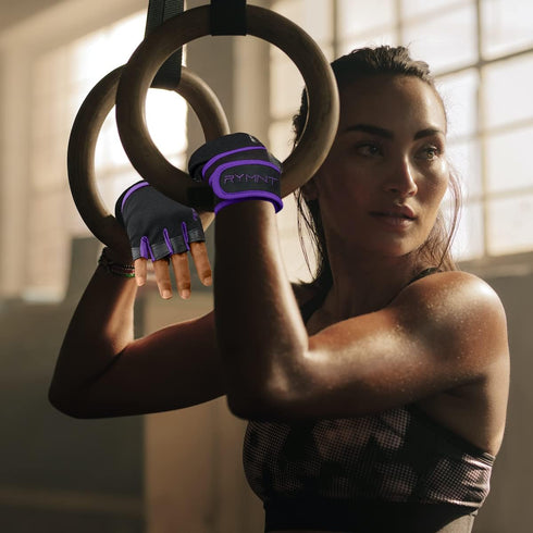 Workout Gloves with Wrist Wrap Support, Weight Lifting Gloves with Full Palm Protection & Extra Grip for Men Women Gym