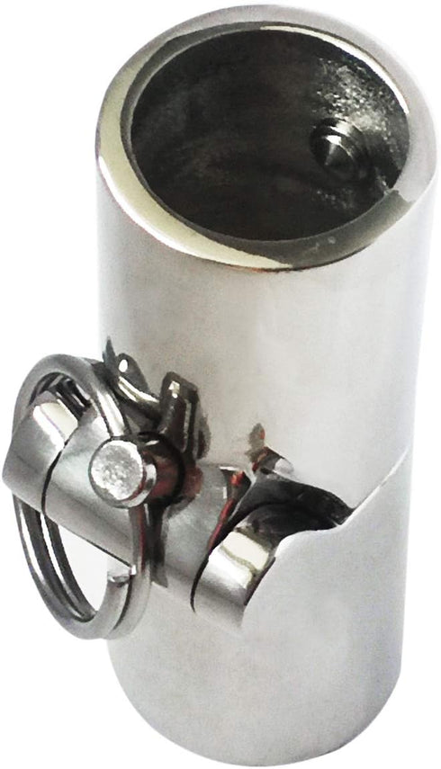 keehui 316SS Marine Grade Boat Pipe Connector, Stainless Steel Swivel Coupling