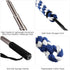 POPETPOP Flirt Pole for Dogs, Interactive Teaser Wand with 2 Rope Chew Toys for Training and Exercise (Size L)