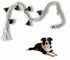 Dog Doorbell for Potty Training with 6 Extra Loud Bells - Handmade