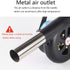 Sunglow Outdoor BBQ Fan Air Blower, Hand Crank Blowers, Barbecue Fire Bellows for Picnic Camping