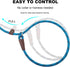 7Ft Slip Lead Dog Leash for Small Dogs, Lightweight Nylon Rope Leash, No Pull Small Puppy Training Leash, Blue