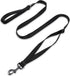 Hyhug Nylon Adjustable 4-6ft Dog Leash with Soft Neoprene Padded Handle, Heavy Duty for Jogging Outdoor
