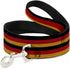 Buckle-Down Dog Leash, Germany Flag Weathered, 4 Feet Long, 1.0 Inch Wide