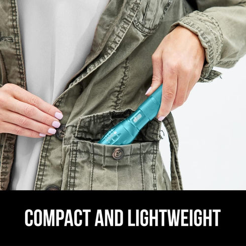 Gorilla Grip Powerful LED Flashlight - 750 FT Water Resistant with 5 Adjustable Modes - High Lumens Ultra Bright Mini