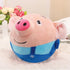 Panup Plush Toy - Interactive Talking and Singing Dog Toy, Cute Blue Pig Plush for Cats and Dogs