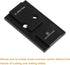 Lightweight Adaptor Plate for Camera and Viewfinder - Compatible Optics for Outdoor Activities