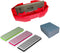 Snowboard Ski Edge Bevel Tuning Wax Kit, Ski Edge Sharpener Tool with Diamonds and Gummi Stone