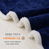 Qeils Dog Blankets for Small Dogs, Waterproof Cat Blanket, Washable Sherpa Fleece Puppy Blanket, Soft Plush Reversible
