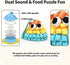 HEAT PAWS Pinecone Pet Snuffle Toy with BB Squeaker & Crinkle Paper | Interactive Hide and Seek Food Puzzle Toy |