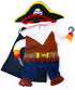 Mikayoo Pet Costume for Dog - Pirates of The Caribbean Style Halloween Suit with Hat (L)