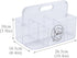 Handle,5 Countertop Kit,Trimmer,Clipper,Combo,Brush Clear Dog Storage Organizer,Pet Grooming Supplies Organizer