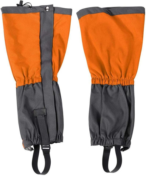 RiToEasysports Waterproof Leg Gaiters, Snow Boot Gaiters for Outdoor Backpacking Climbing Fishing