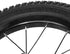 JOYSTAR Kids Bike Front Wheels Replacement - 12, 14, 16, 18 Inch with Solid Air Rubber Tire, Black & White