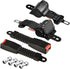 Golf Cart Seat Belts, 2 Pack Retractable Universal Kit Compatible with EZGO TXT RXV, Yamaha, Club Car DS Precedent