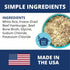 Under the Weather Easy to Digest Bland Diet for Sick Dogs - Gluten Free, All Natural, Freeze Dried 100% Human Grade