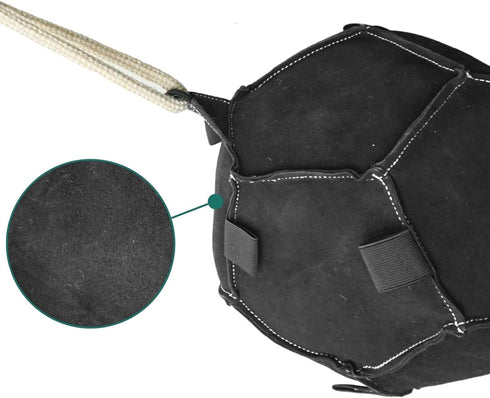 Generic Horse Carrot Feeder, Equine Treat Ball with Velvet Material for Stall Stable Farm Field, Interactive Boredom
