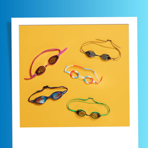 Sporti Junior Swimming Goggles, Unisex Swim Goggles for Kids, Safety for Pool, Beach, Anti Fog UV Protection