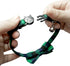 KUDES 2 Pack Cat Collar Breakaway with Bow Tie and Bell for Kitty and Puppies, Adjustable 7.8-10.5 Inch (Green+Orange)