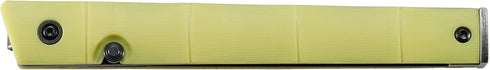 7096YGK CRKT CEO Everyday Carry EDC Pocket Folding Knife with Liner Lock: Stainless Steel Plain Edge Blade