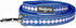 Blueberry Pet 5 ft x 5/8" Palace Blue Jacquard Dog Leash with Soft & Comfortable Handle, Small, Reflective