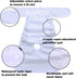 Female Dog Diaper, Reusable Washable Durable Absorbent Cloth Doggie Pants, Size S2