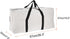 PATIKIL 26" Camp Chair Replacement Bag, Oversize Storage Duffle Bag Waterproof Moving Bag with Zipper Foldable Canvas Tote Bag for Travel Camping, White (26x18.5x7.8") by PATIKIL