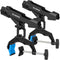 PLUSINNO Fishing Rod Holders for Boat - Upgraded Fishing Rod Holder with Enlarge Clamp, Dual-V Design