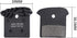 J02A Resin Disc Brake Pads with Cooling Fin, Compatible with Shimano XTR M9000/DEORE XT M8100/DEORE XT M8000/DEORE XT M780/SLX M7100/SLX M7000/SLX M670/SLX M660/DEORE M6100/DEORE M5100 by JFOYH