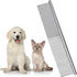 Dog Combs for Grooming, Metal Cat Comb for Removing Tangles and Knots, Professional Tool