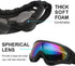 Ski Goggles Pack of 4 - Snowboard Motorcycle Tactical Combat Military Glasses