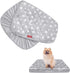 Dog Bed Covers Replacement, Washable Waterproof Pet Hair Easy to Remove, Lovely Grey Star Print, 16x25 Inches, Cover