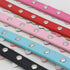 Flower Dog Collars for Small Dogs - Fancy Colorful Floral Cute Girl Puppy Collar for Tiny Cats, Hot Pink Xsmall