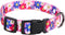 Rhea Rose 3/4 Inch Pink Daisy Replacement Collar Strap - Shock Collar with 2 Holes, Compatible with Most Brands