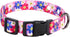 Rhea Rose 3/4 Inch Pink Daisy Replacement Collar Strap - Shock Collar with 2 Holes, Compatible with Most Brands