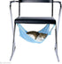 Cat Hammock Breathable Mesh Bed - Under Chair Hammock Cradle for Small Animals (Large)