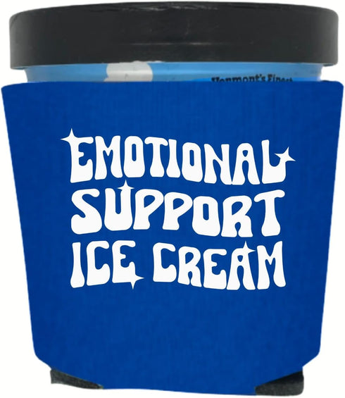 Capital City Commerce Ice Cream Pint Cooler, Emotional Support Ice Cream, Ice Cream Pint Sleeve,