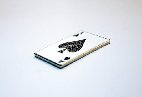 Mulligan Hooligan Playing Cards Golf Ball Marker + Magnetic Hat Clip, Unique Golf Gift, Premium Quality, The for Your Favorite Golfer, Golf Accessories for Any Occasions