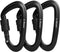 Locking Carabiner Clips Heavy Duty, 12kN (2697 lbs), Lightweight for Keys, Hammocks, Camping, Outdoor