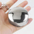 MY MIRONEY 2PCS Telescopic Stainless Steel Collapsible Cup, Portable Folding Shot Glass with Keychain and Lid (2.5 Oz)