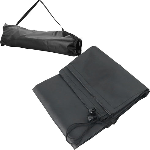 MEETOOT 2PCS 32x9.5inch Black Long Drawstring Oxford Polyester Organiser Bag Camping Chair Replacement Travel Tent